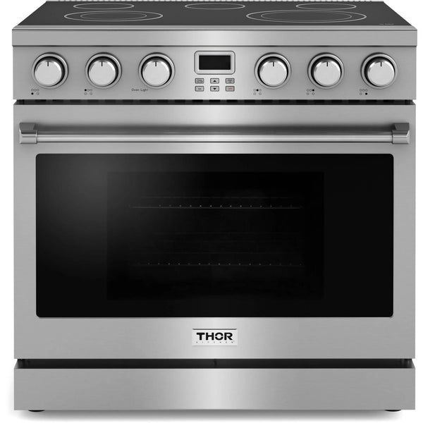  Thor Kitchen 36-inch Freestanding Electric Range with Convection Technology ARE36 IMAGE 1