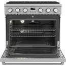  Thor Kitchen 36-inch Freestanding Gas Range with Convection Technology ARG36 IMAGE 3