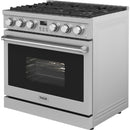  Thor Kitchen 36-inch Freestanding Gas Range with Convection Technology ARG36 IMAGE 6