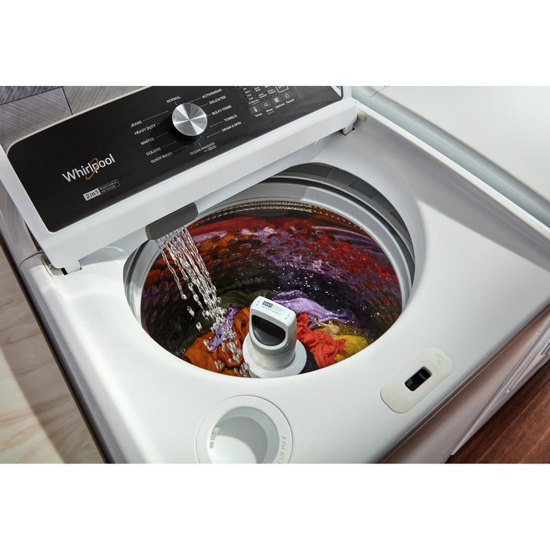 Whirlpool 4.7 cu. ft. Top Loading Washer with Removable Agitator WTW5057LW (WTW5057LW)