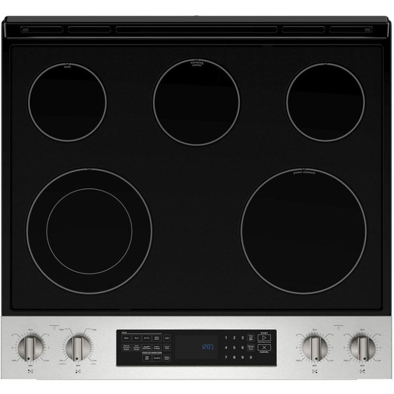 Maytag 30-inch, 6.4 cu. ft. Slide-in Electric Range with Air Fry Technology MES8800PZ IMAGE 3