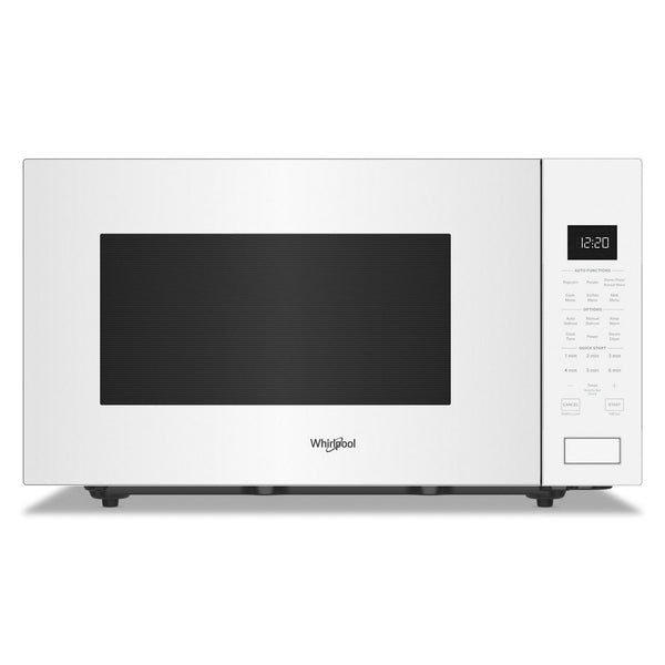 Whirlpool 25-inch 2.2 cu. ft. Countertop Microwave Oven WMCS7024PW IMAGE 1