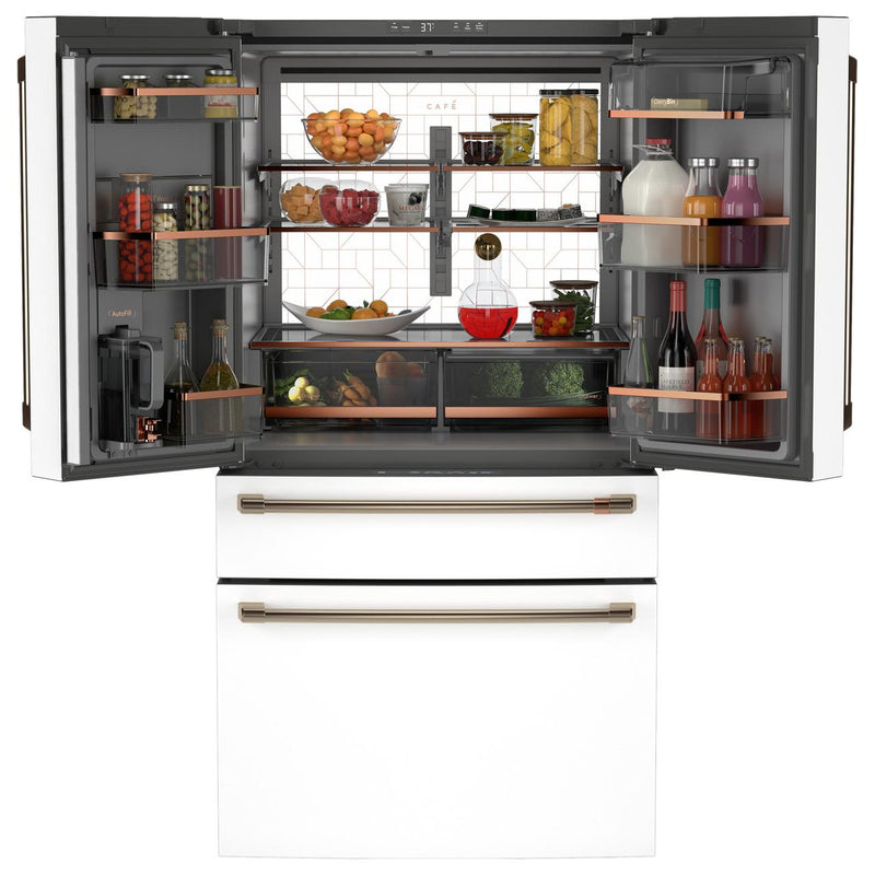 Café 36-inch 28.7 cu. ft. French 4-Door Refrigerator CGE29DP4TW2 IMAGE 3