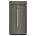 KitchenAid 25.5 cu. ft. Built-in Side-by-Side Refrigerator with Internal Ice Maker KBSN702MPA IMAGE 1