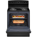 Amana 30-inch Freestanding Electric Range With Easy-Clean Glass Door ACR4203MNB IMAGE 2