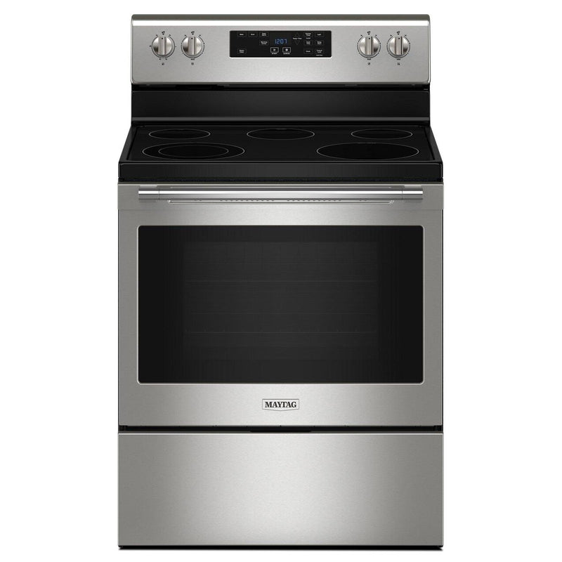 Maytag 30-inch Freestanding Electric Range with Steam Clean MER4800PZ IMAGE 1