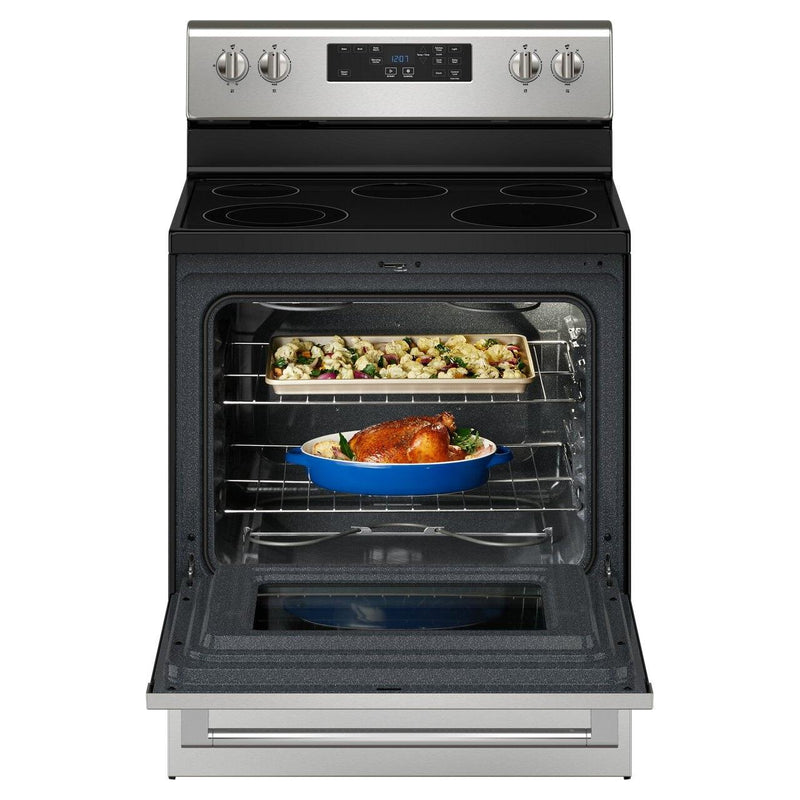 Maytag 30-inch Freestanding Electric Range with Steam Clean MER4800PZ IMAGE 4