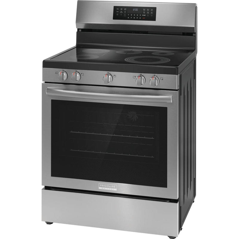 Frigidaire Gallery 30-inch Freestanding Electric Range with EvenTemp™ Technology GCRE3060BF IMAGE 5