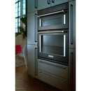 KitchenAid 30-inch, 5 cu. ft. Built-in Combination Wall Oven with Convection KOCE500EBSKOCE500EBS