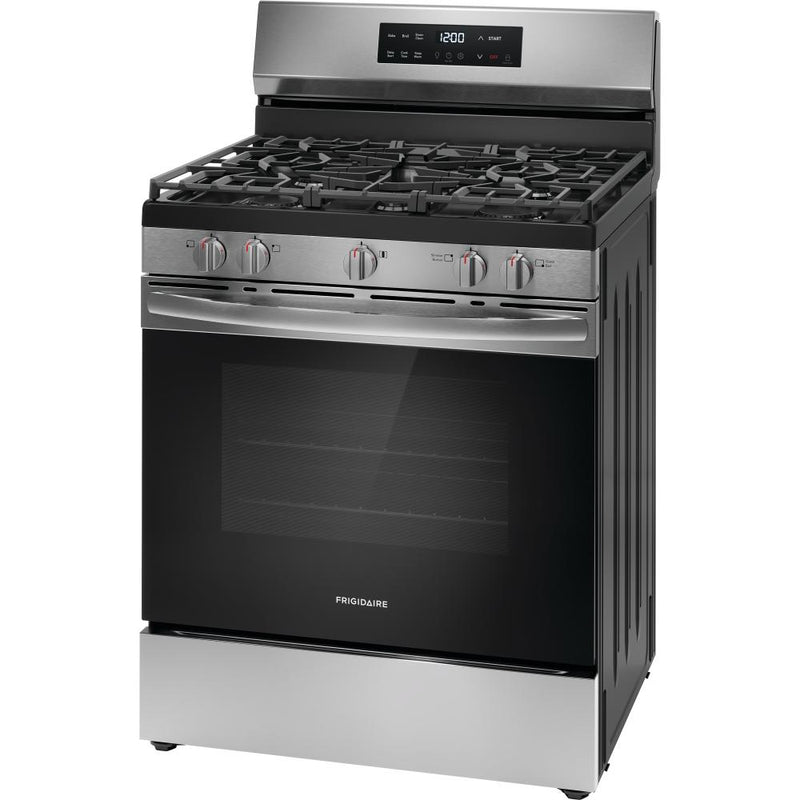 Frigidaire 30-inch Freestanding Gas Range FCFG3062AS