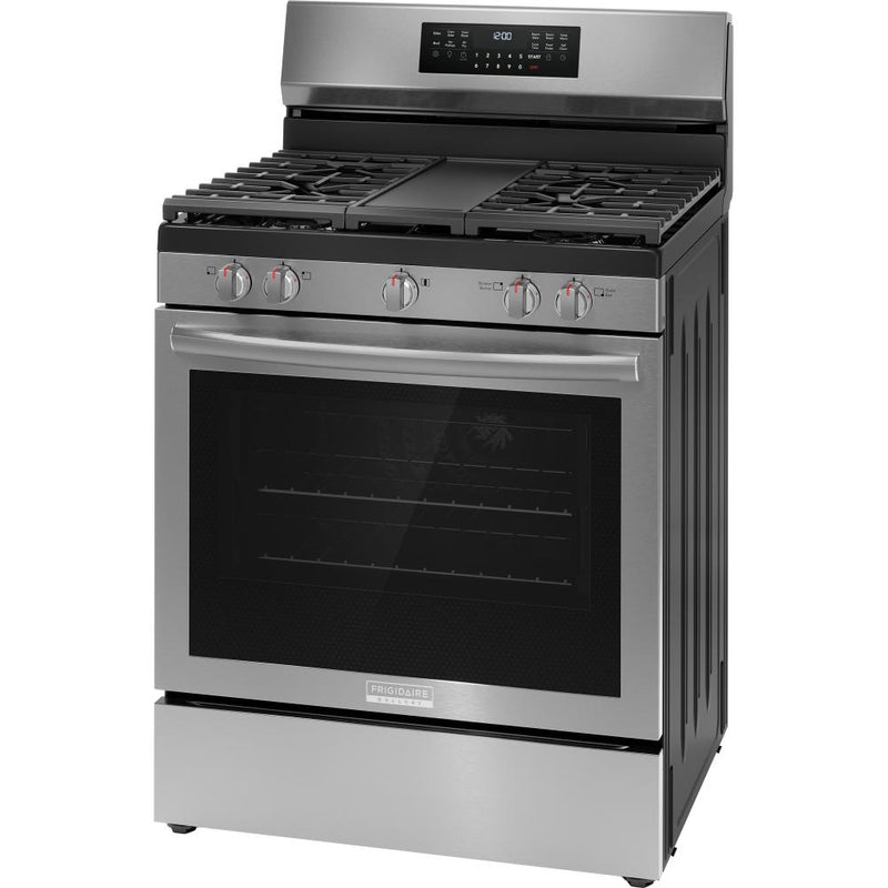 30 Gas Range with Air Fry Stainless Steel-PCFG3078AF