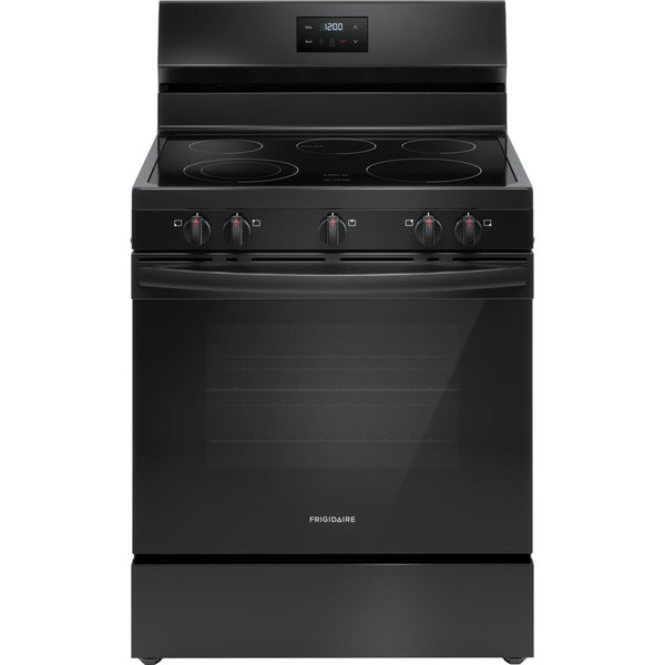 Frigidaire 30-inch Freestanding Electric Range with Even Baking Technology FCRE3052BB IMAGE 1