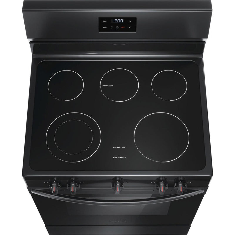 Frigidaire 30-inch Freestanding Electric Range with Even Baking Technology FCRE3052BB IMAGE 3