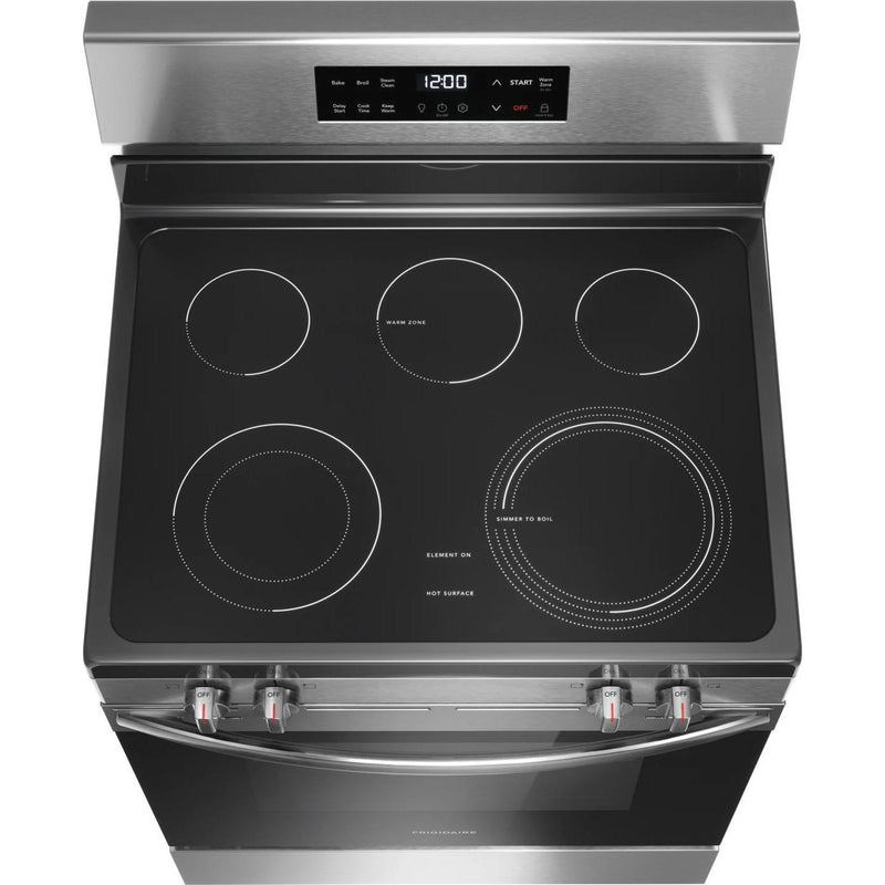 Frigidaire 30-inch Freestanding Electric Range with EvenTemp™ FCRE3062AS IMAGE 3