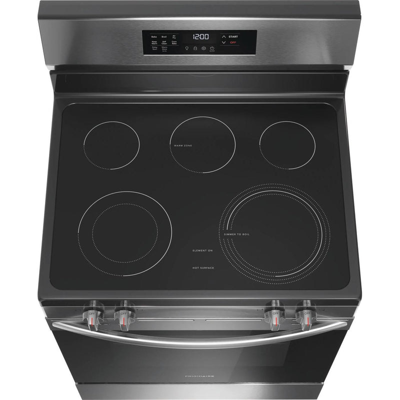 Frigidaire 30-inch Freestanding Electric Range with EvenTemp™ FCRE3083AS IMAGE 4