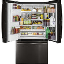 GE Profile 36-inch, 27.8 cu. ft. Freestanding Refrigerator PFD28KBLTS