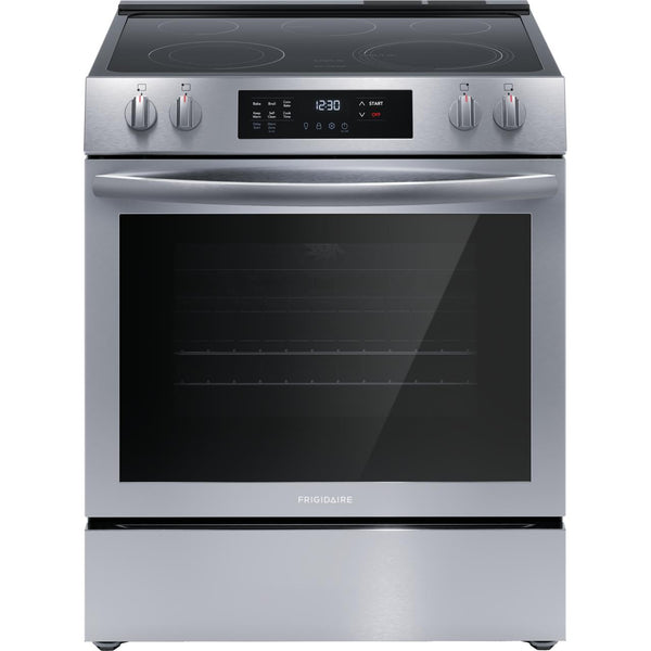 Frigidaire 30-inch Freestanding Electric Range with Convection Technology FCFE3083AS (FCFE3083AS)