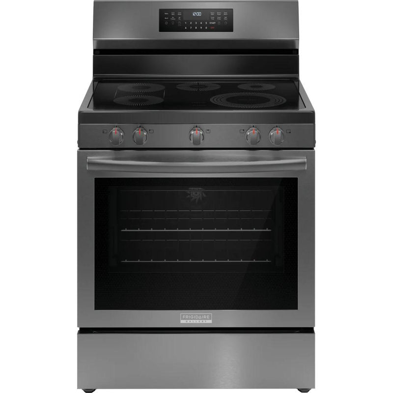 Frigidaire Gallery 30-inch Freestanding Electric Range with EvenTemp™ Technology GCRE3060BD IMAGE 1