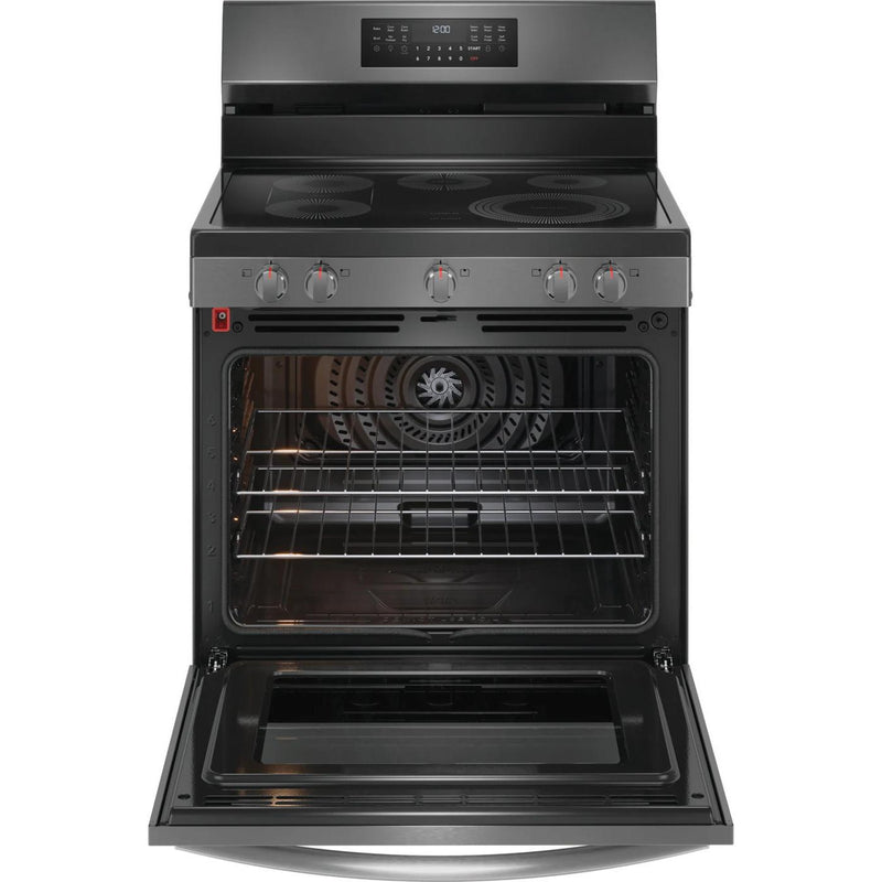 Frigidaire Gallery 30-inch Freestanding Electric Range with EvenTemp™ Technology GCRE3060BD IMAGE 2