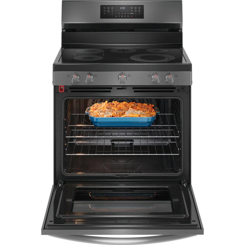Frigidaire Gallery 30-inch Freestanding Electric Range with EvenTemp™ Technology GCRE3060BD IMAGE 3