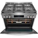 Frigidaire Gallery 36-inch Dual Fuel Range with Air Fry GCFD3661AF IMAGE 6