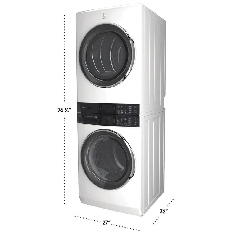 Electrolux Stacked Washer/Dryer Gas Laundry Center with LuxCare® Dry System ELTG7600AW IMAGE 4