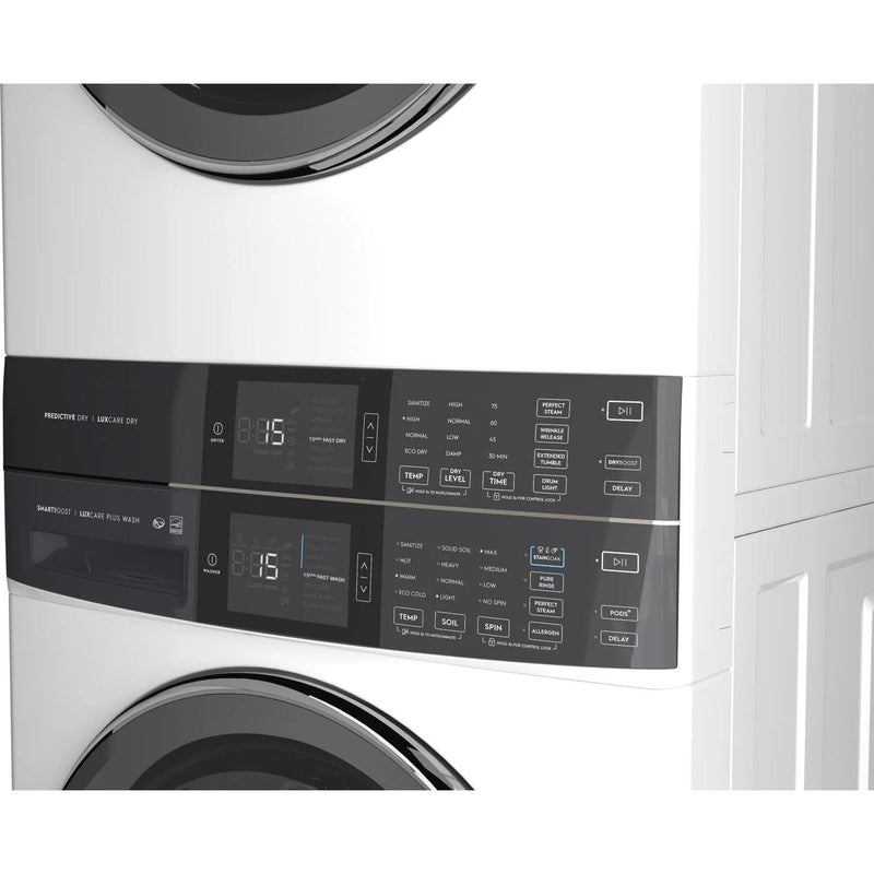 Electrolux Stacked Washer/Dryer Gas Laundry Center with LuxCare® Dry System ELTG7600AW IMAGE 7