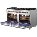 Forno Massimo 60-inch Freestanding Dual-Fuel Range with True European Convection Technology FFSGS6125-60 IMAGE 4