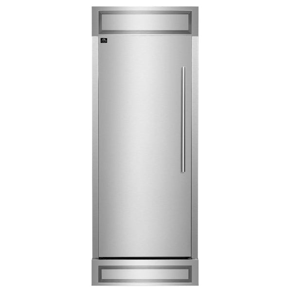 Forno 30-inch 13.6 cu.ft Built-in Refrigerator and Freezer Combo FFFFD1722-32LS IMAGE 1