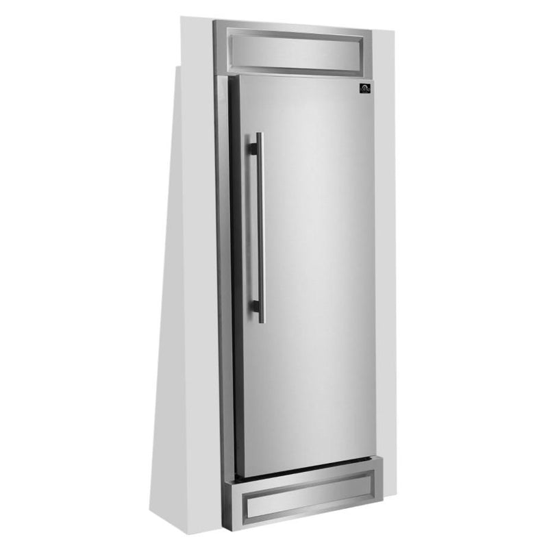 Forno 30-inch 13.6 cu.ft Built-in Refrigerator and Freezer Combo FFFFD1722-32RS IMAGE 2