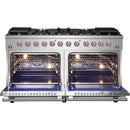Forno Massimo 60-inch Gas Range with Convection Technology FFSGS6239-60 IMAGE 2