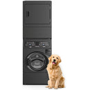 Speed Queen Stacked Washer/Dryer Electric Laundry Center ATEE9ASP178TB01 IMAGE 1