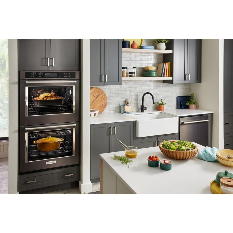 KitchenAid 30 inch 10 cu. ft. Built in Double Wall Oven with Air Fry