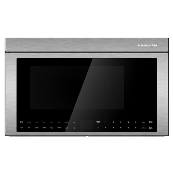 KitchenAid 30-inch, 1.1 cu. ft. Over-the-Range Microwave Oven with Air Fry Technology KMMF730PPS IMAGE 1