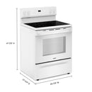 Whirlpool 30-inch Freestanding Electric Range WFES3330RW IMAGE 11
