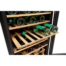 Frigidaire 45-Bottle Wine Cooler with 2 Temperature Zones FRWW4543ASFRWW4543AS