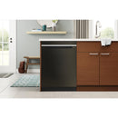 Whirlpool 24-inch Built-in Dishwasher with Sani Rinse® Option WDTA50SAKV (Black Stainless Fingerprint Resistant)WDTA50SAKV