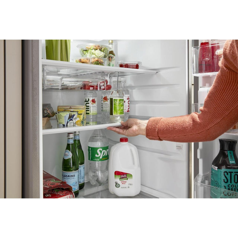 Whirlpool 28-inch Freestanding Top Freezer Refrigerator WRTX5328PB IMAGE 6
