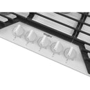 Whirlpool 36-inch Built-in Gas Cooktop with EZ-2-Lift™ Hinged Cast-Iron Grates WCGK5036PW IMAGE 4