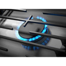 Whirlpool 36-inch Built-in Gas Cooktop with EZ-2-Lift™ Hinged Cast-Iron Grates WCGK5036PW IMAGE 7