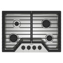  Whirlpool 30-inch Built-in Gas Cooktop with SpeedHeat™ Burner WCGK3030PS IMAGE 1