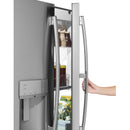 GE Profile 36-inch, 27.8 cu. ft. French 3-Door Refrigerator PFD28KSLSSPFD28KSLSS