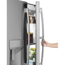 GE Profile 36-inch, 27.8 cu. ft. French 3-Door Refrigerator PFD28KSLSS (PFD28KSLSS)