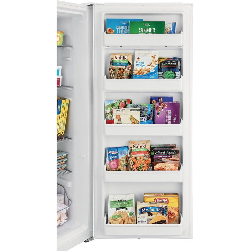 Frigidaire 15.5 cu.ft. Upright Freezer with EvenTemp® Cooling System FFFU16F2VW (FFFU16F2VW)