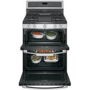 GE Profile 30-inch Free-Standing Gas Range with Convection Technology PGB960SEJSSPGB960SEJSS