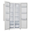 Forno 33-inch, 15.6 cu.ft. Freestanding Side-by-Side Refrigerator with LED Display on Door FFRBI1805-33WHT IMAGE 4