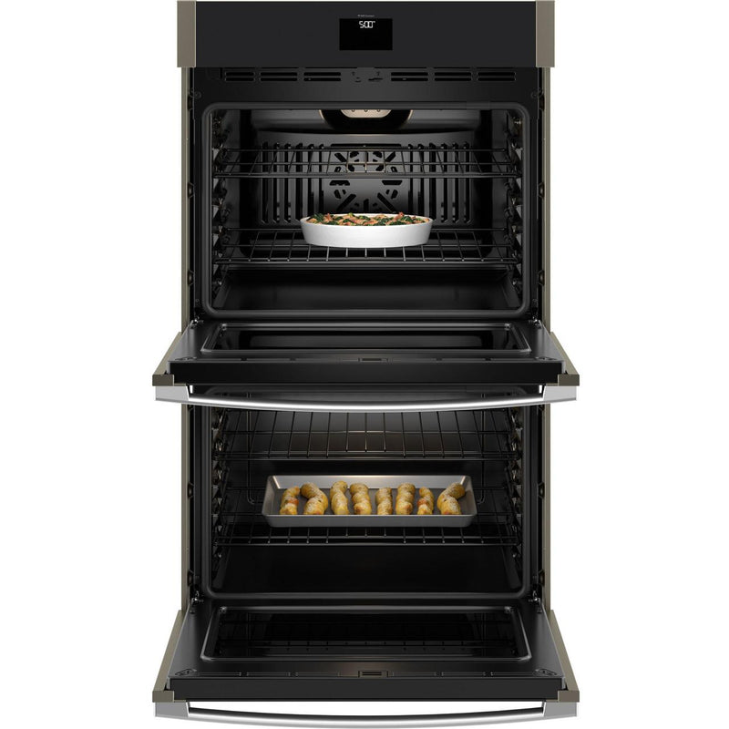 GE 30-inch, 10.0 cu. ft. Built-in Double Wall Oven with True European Convection Technology JTD5000EVES IMAGE 2