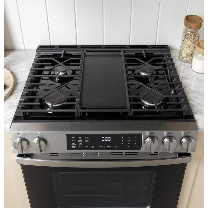 GE 30-inch Slide-in Gas Range with Convection Technology GGS60LAVFS IMAGE 13