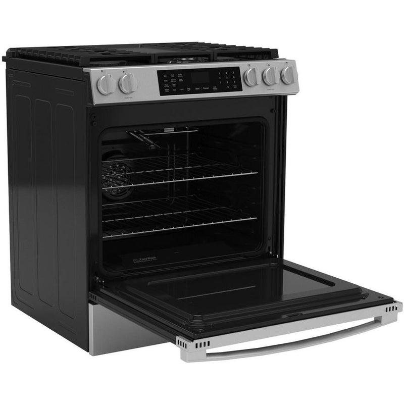 GE 30-inch Slide-in Gas Range with Convection Technology GGS60LAVFS IMAGE 20
