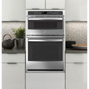 GE 27-inch, 4.3 cu. ft. Built-in Combination Wall Oven JK3800SHSSJK3800SHSS